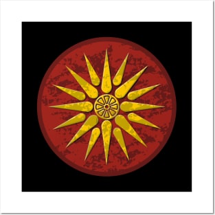 Macedonia Symbol Color Posters and Art